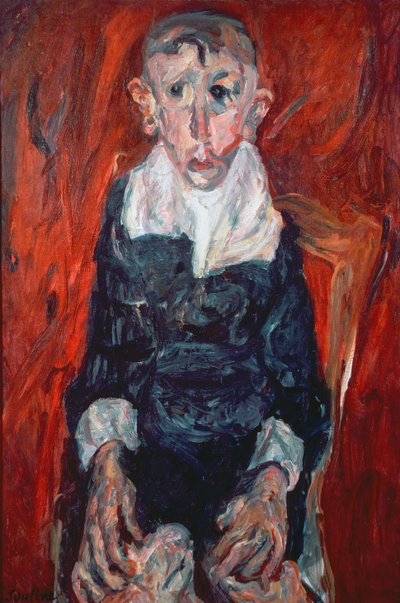 Der Dorftrottel von Chaim Soutine